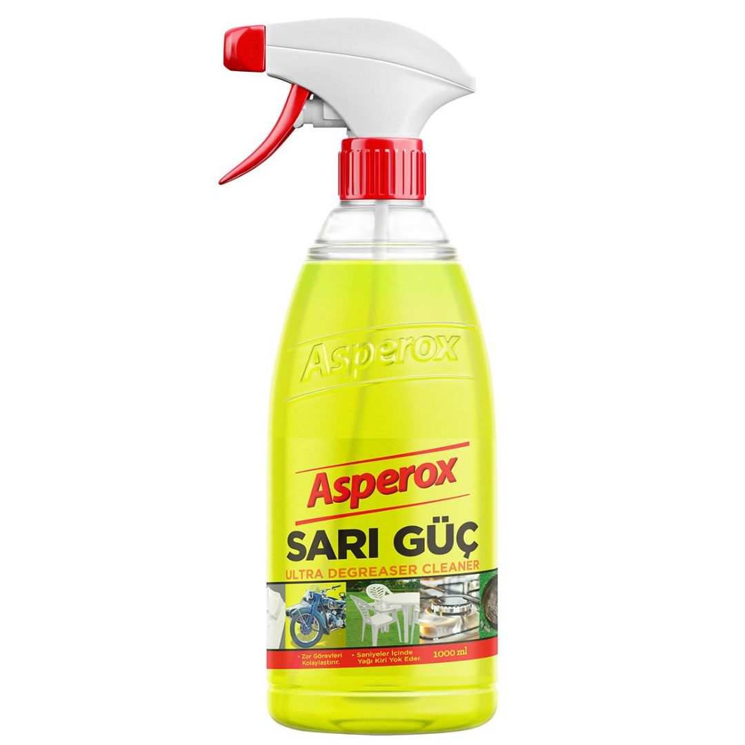 Asperox Sarı Güç Yağ Çözücü 1000 Ml