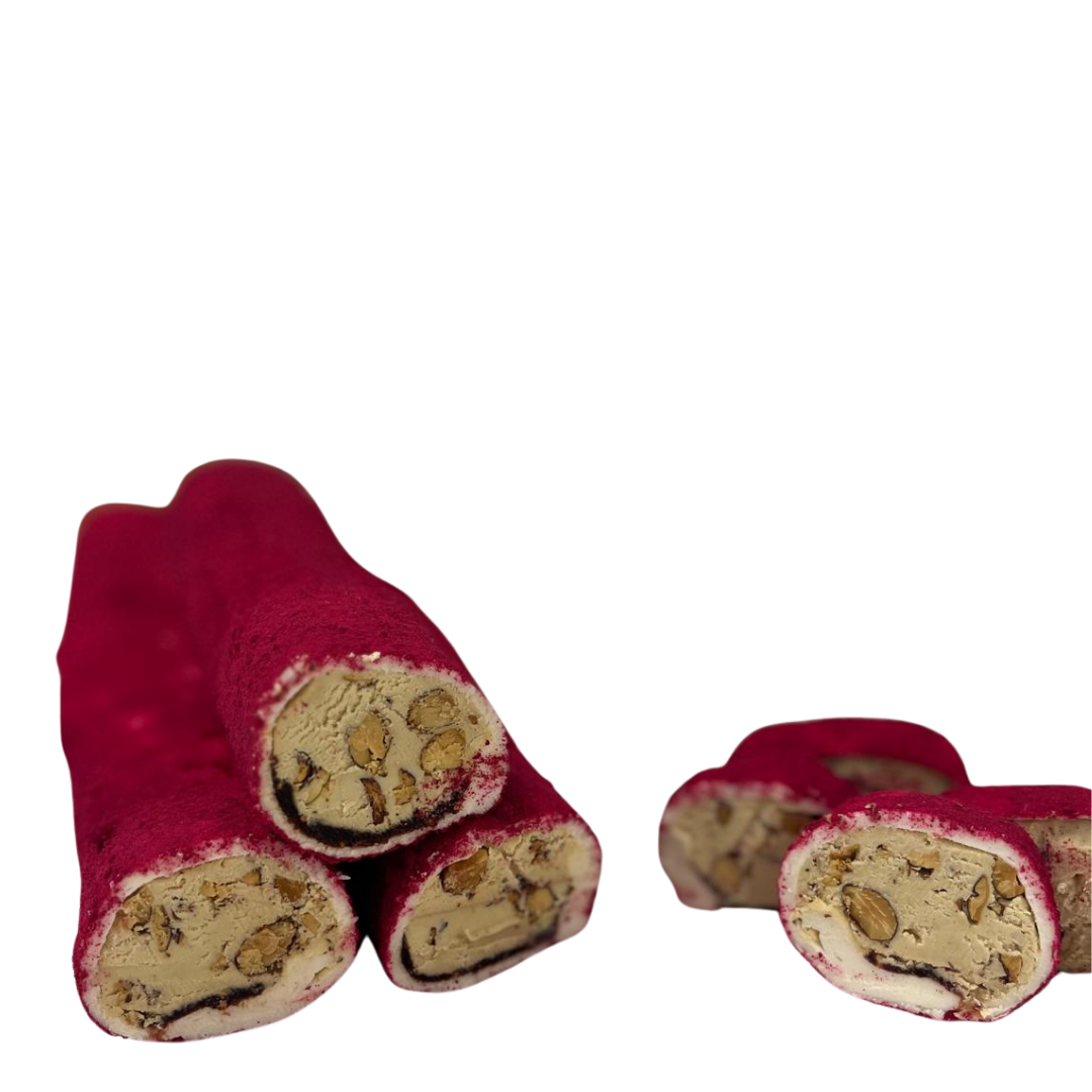 Çilekli Bademli Osmanlı Lokumu 500Gr