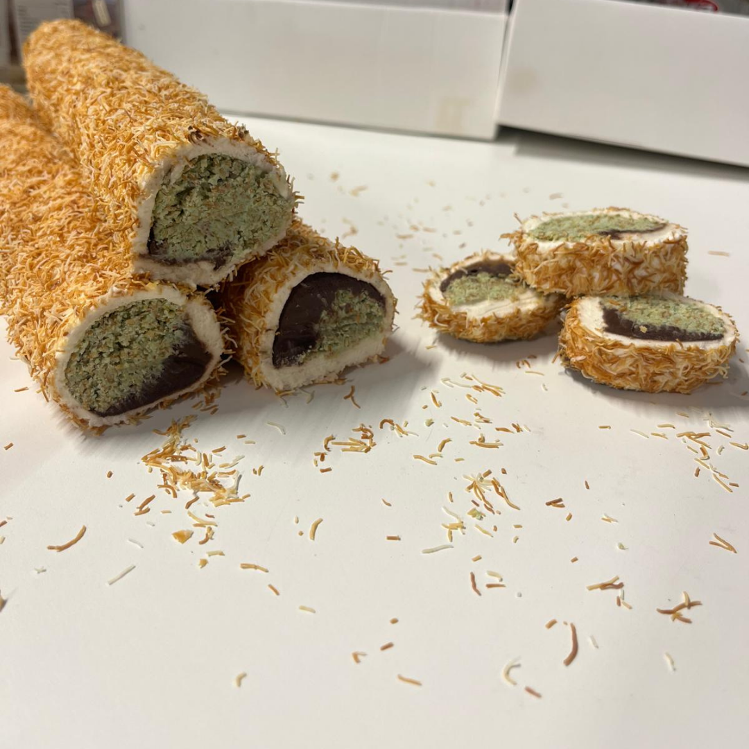 Kadayıflı Sütlü Fıstık Ezmeli Osmanlı Lokumu 500Gr