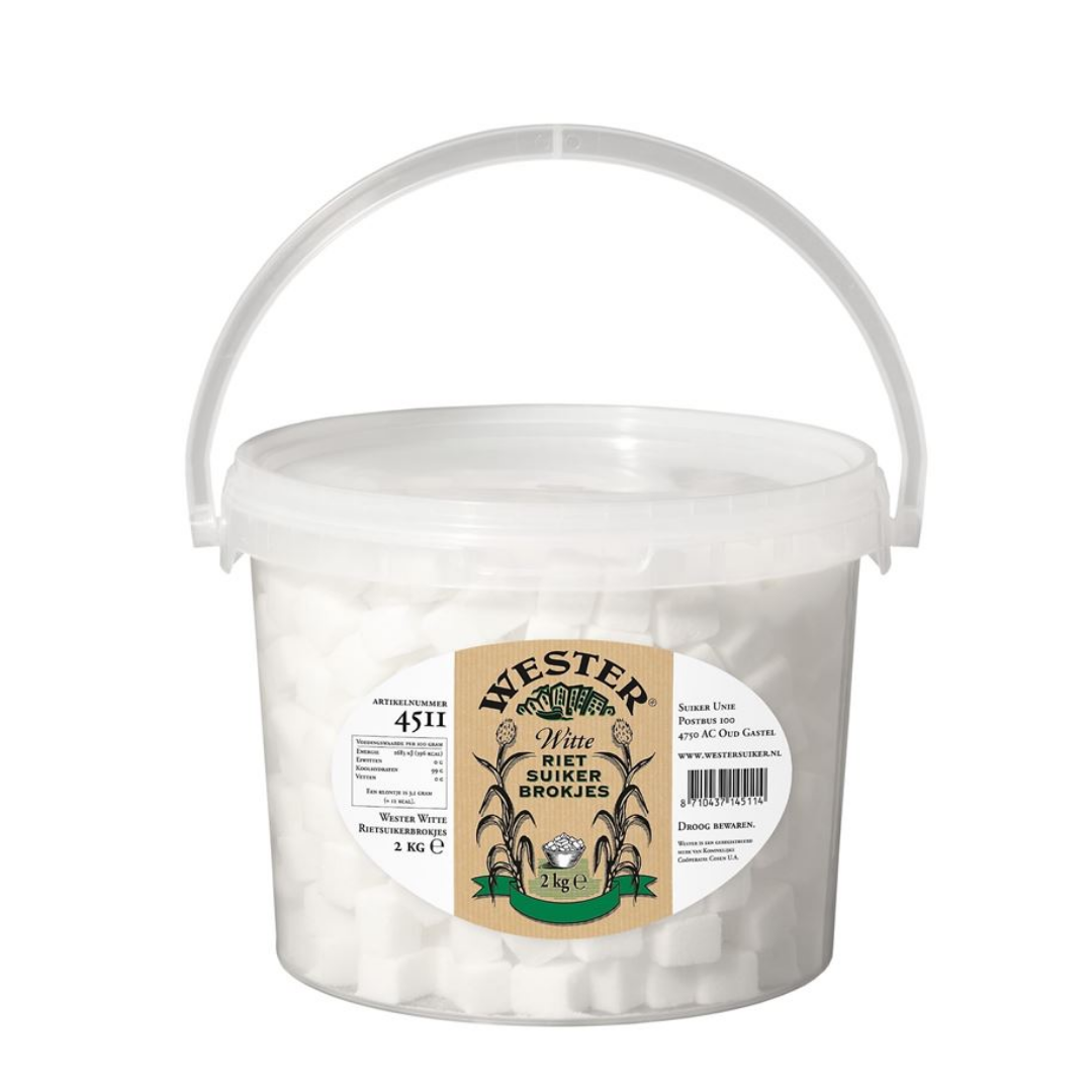 Wester Kıtlama Küp Şeker Kova 2Kg