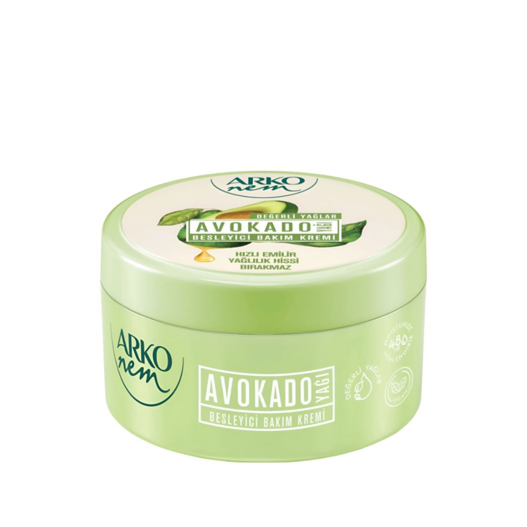 Arko Nem Değerli Yağlar Besleyici Krem Avokado 250 Ml
