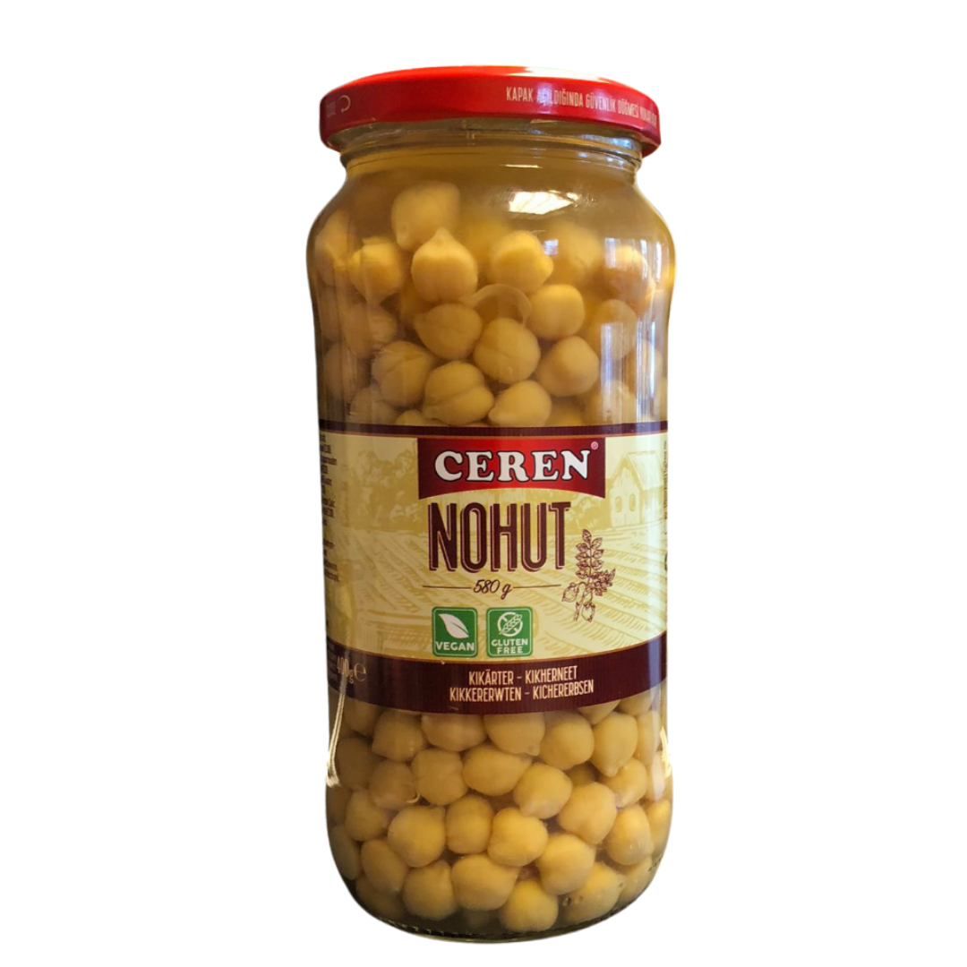 Ceren Haşlama Nohut Kavanoz 580 gr