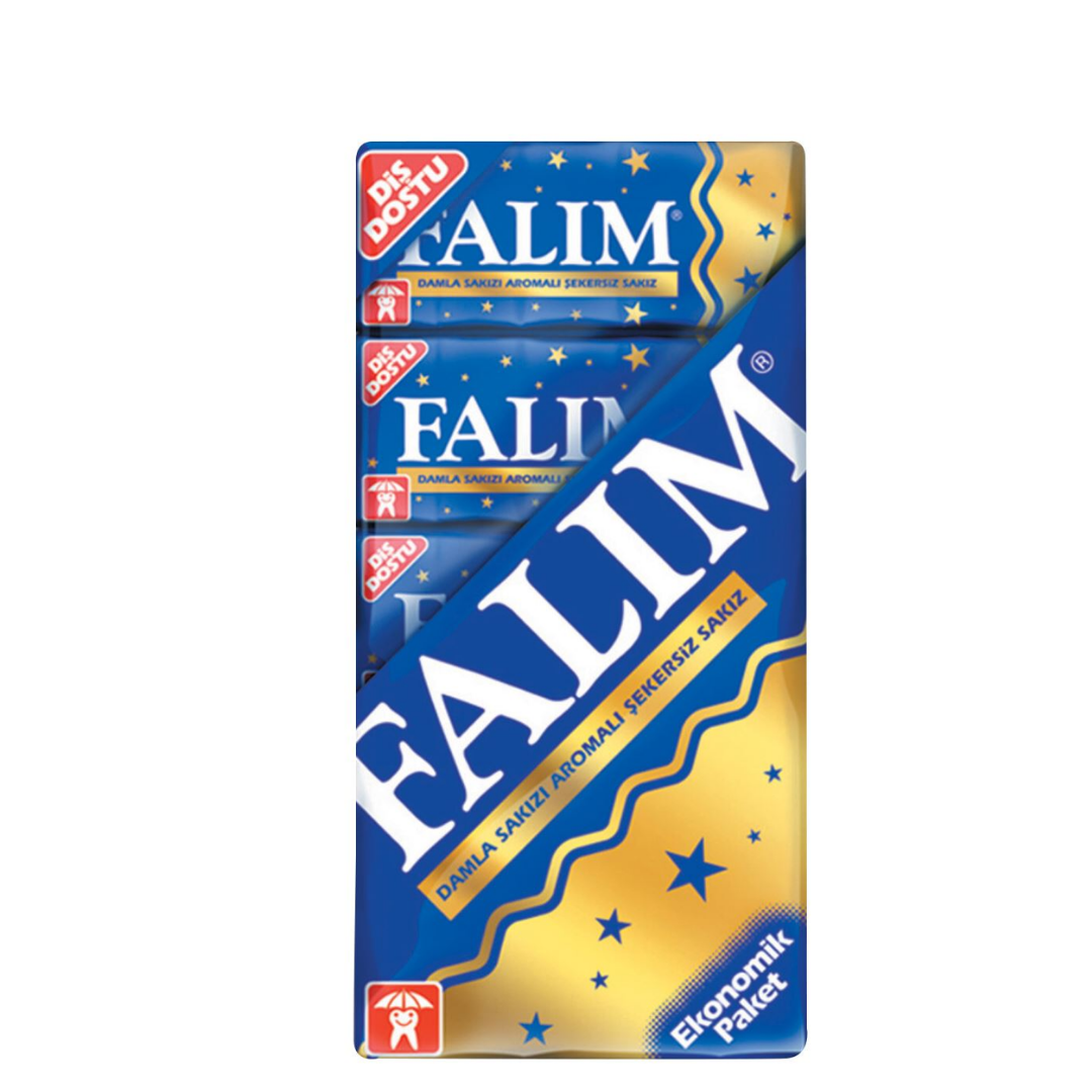Falım Damla Sakızı Aromalı Şekersiz Sakız 5’li Paket X 20 (100 ADET)