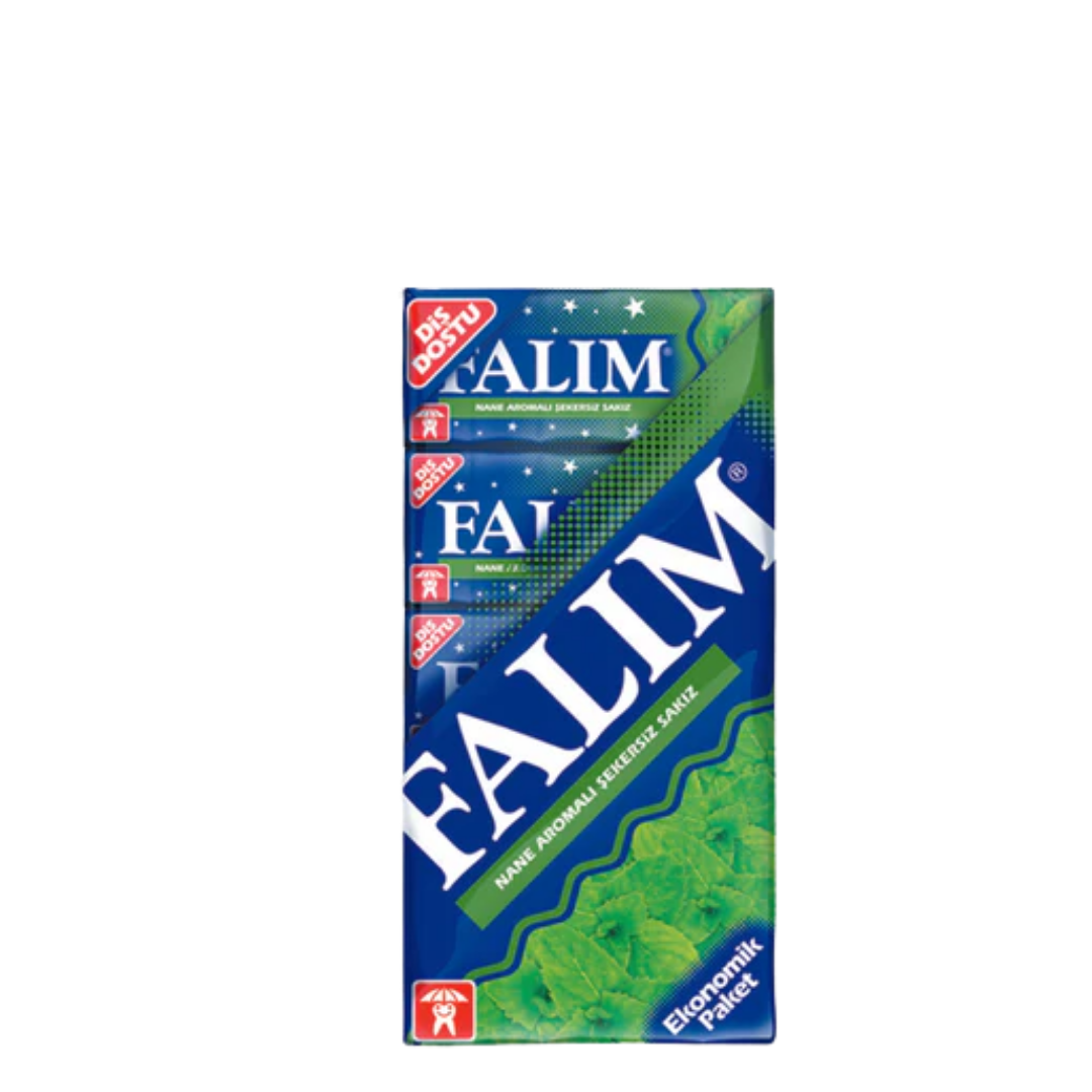 Falım Nane Aromalı Şekersiz Sakız 5’li Paket X 20 (100 ADET)