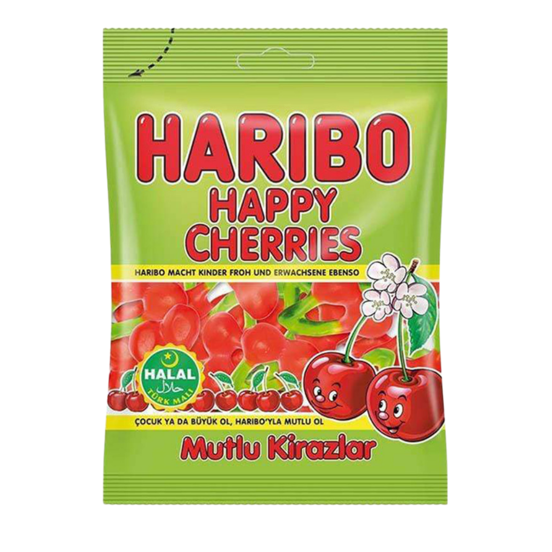 Haribo HELAL Mutlu Kirazlar 100 Gr
