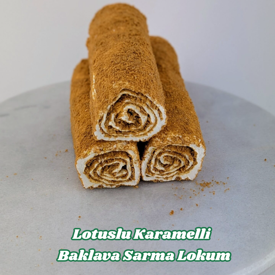 Lotuslu Karamelli Baklava Sarma Lokum 500gr