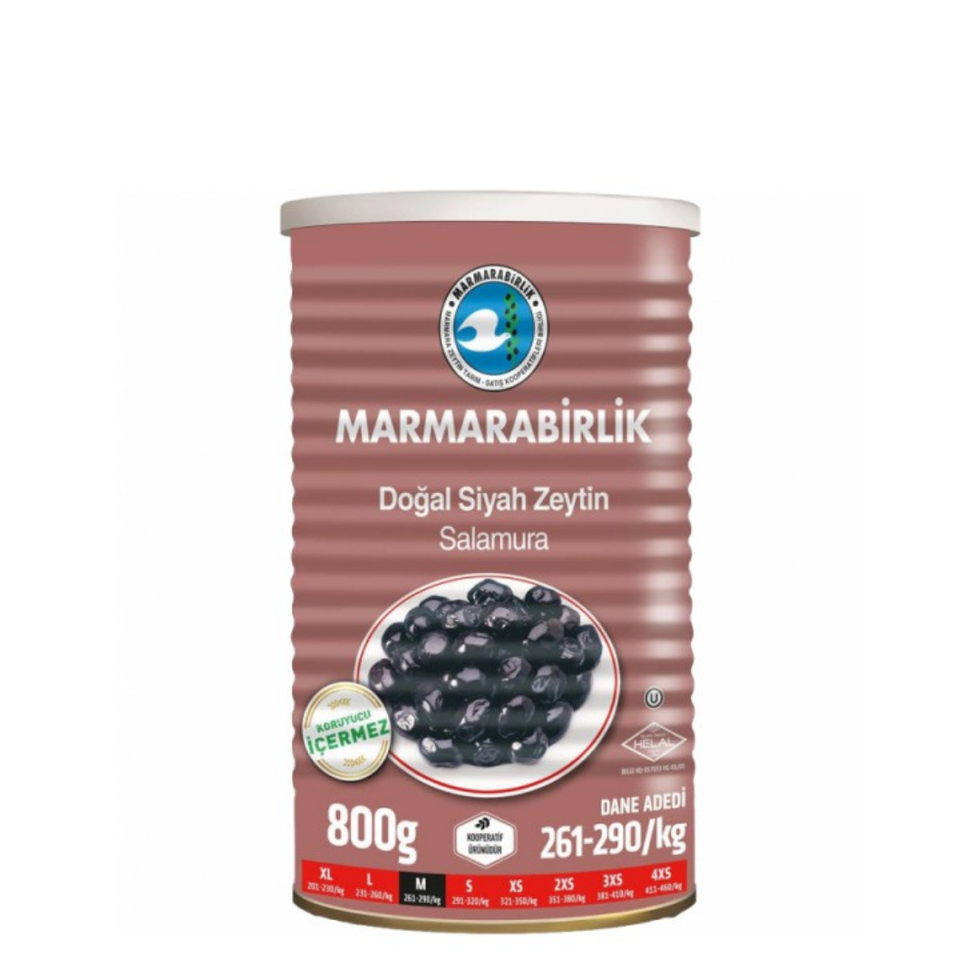 Marmarabirlik Süper Zeytin Teneke 800gr