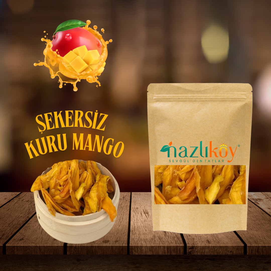 Şekersiz Mango Kurusu 400gr