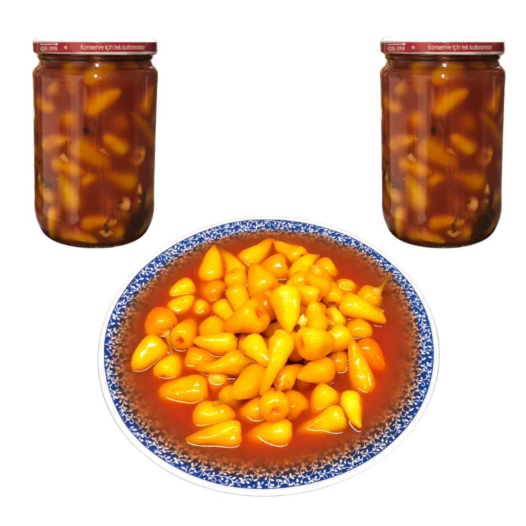 Soslu Körpe Biber Turşusu ± 650 Gr