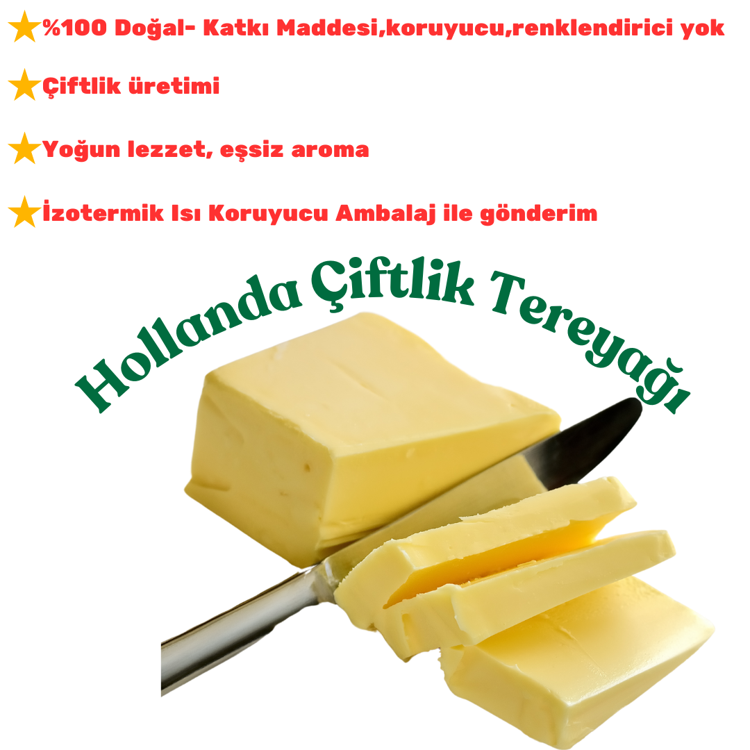 Çiftlik Tereyağı 1 Kg ❄️