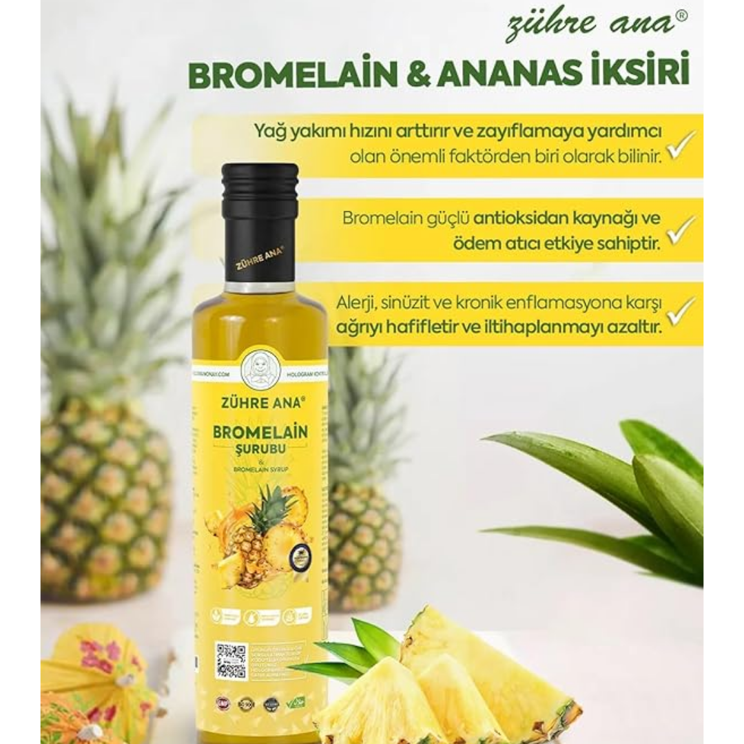Zühre Ana Bromelain Şurubu 250 Gr