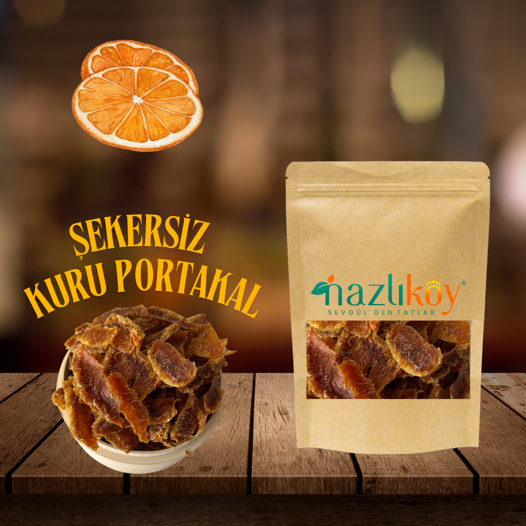 Şekersiz Portakal Kurusu 400gr