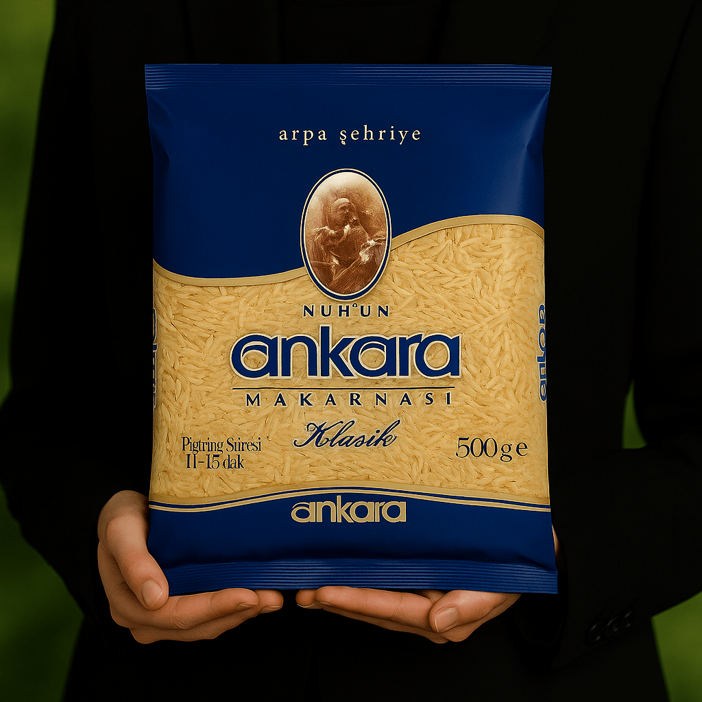 Nazlikoy Ankara Arpa Şehriye 500g, kuru gıda, ince ve yuvarlak arpa şehriye görseli