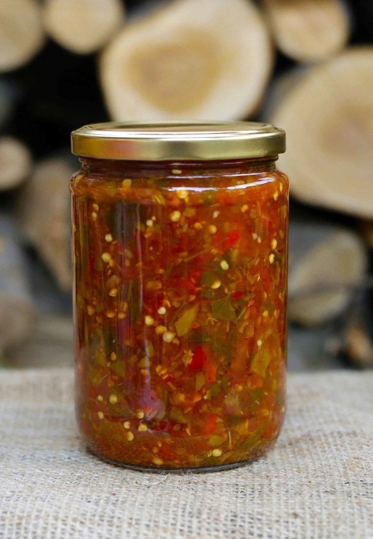 Acı Biber Sosu - Acılı Ezme ( 850 Gram )