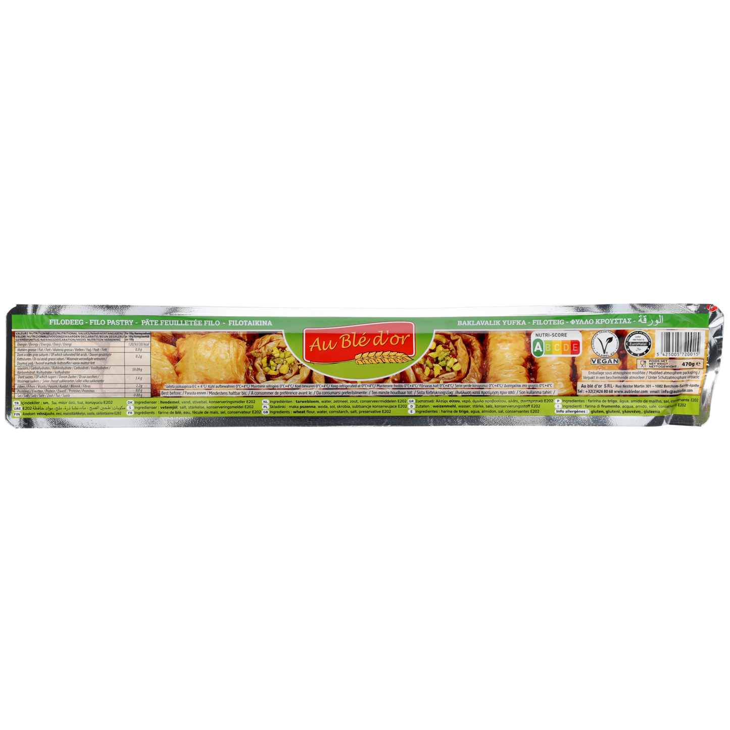 Au Blé D’Or Filodeeg 470gr