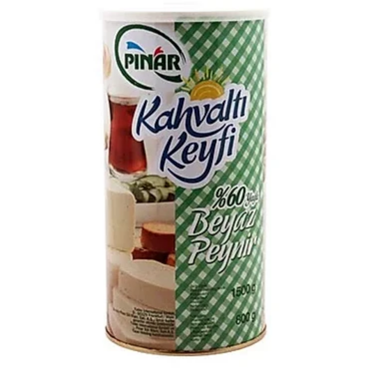 Aytac Pınar Kahvaltı Keyfi Peynir, 800g, creamy, high-fat cheese with %60 yağ content, ideal for breakfast.