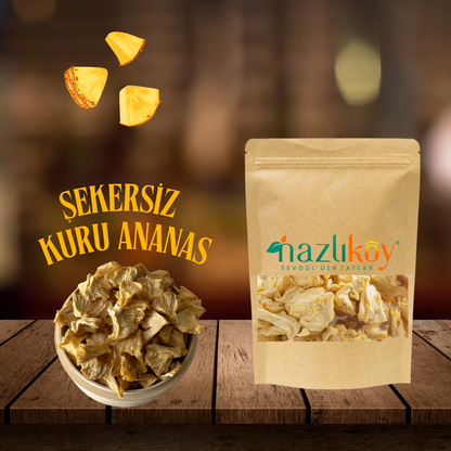 Şekersiz Ananas Kurusu 400gr