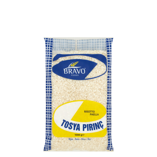 Bravo Tosya Tipi Pirinç 1Kg