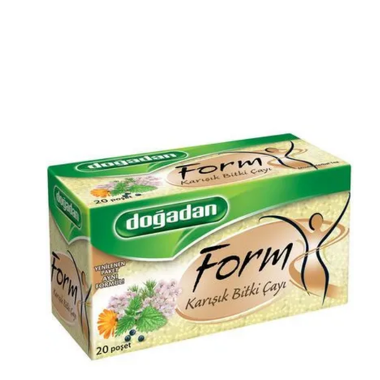 Doğadan Karışık Bitki Form Çayı 1.8GrX20 Poşet