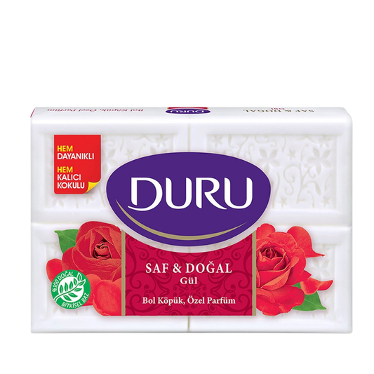 Duru Saf & Doğal Sabul Gül 4x150Gr