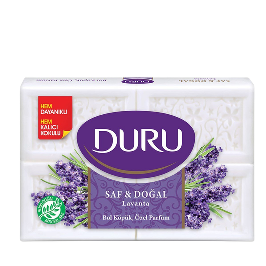 Duru Saf & Doğal Sabun Lavanta 4x150Gr