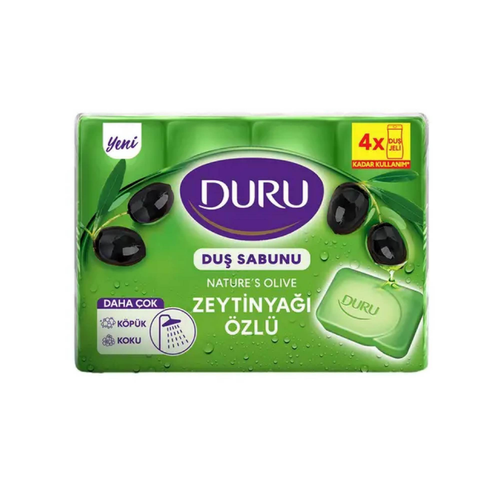 Duru Zeytinyağı Özlü Duş Sabunu 4x150 Gr
