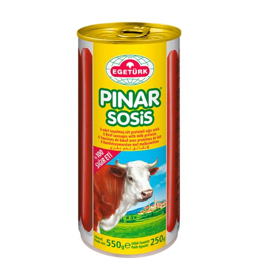 Egetürk Pınar Sosis 250Gr