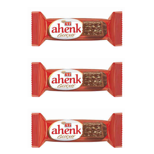 Eti Ahenk Gurme Çikolata Kaplı Fındık Kremalı Gofret 50 Gr