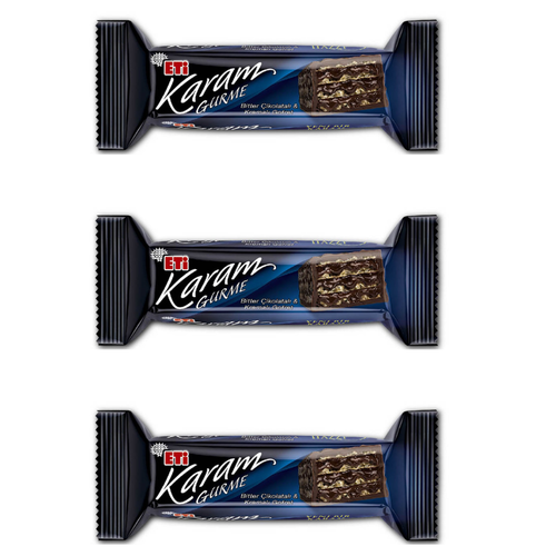 Eti Karam Gurme Bitter Çikolatalı Gofret 50 Gr