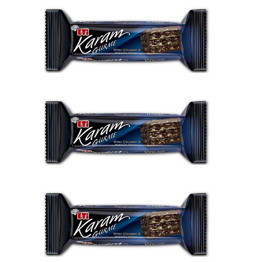 Eti Karam Gurme Bitter Çikolatalı Gofret 50 Gr