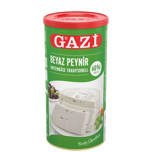 Gazi Beyaz Peynir %60 Yağlı 800Gr ❄️