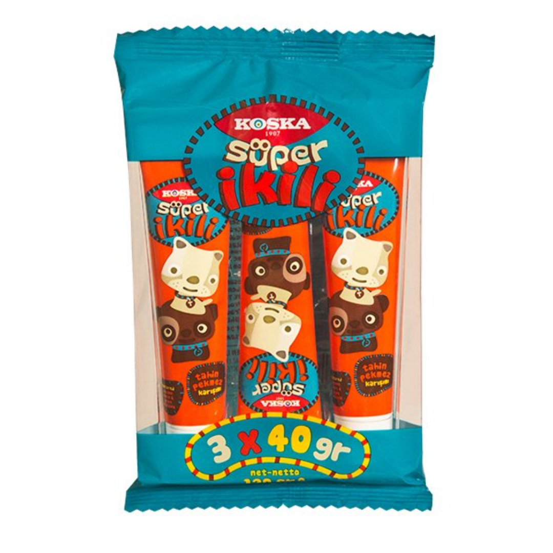 Koska Süper İkili Tahin Pekmez 3 X 40 Gr