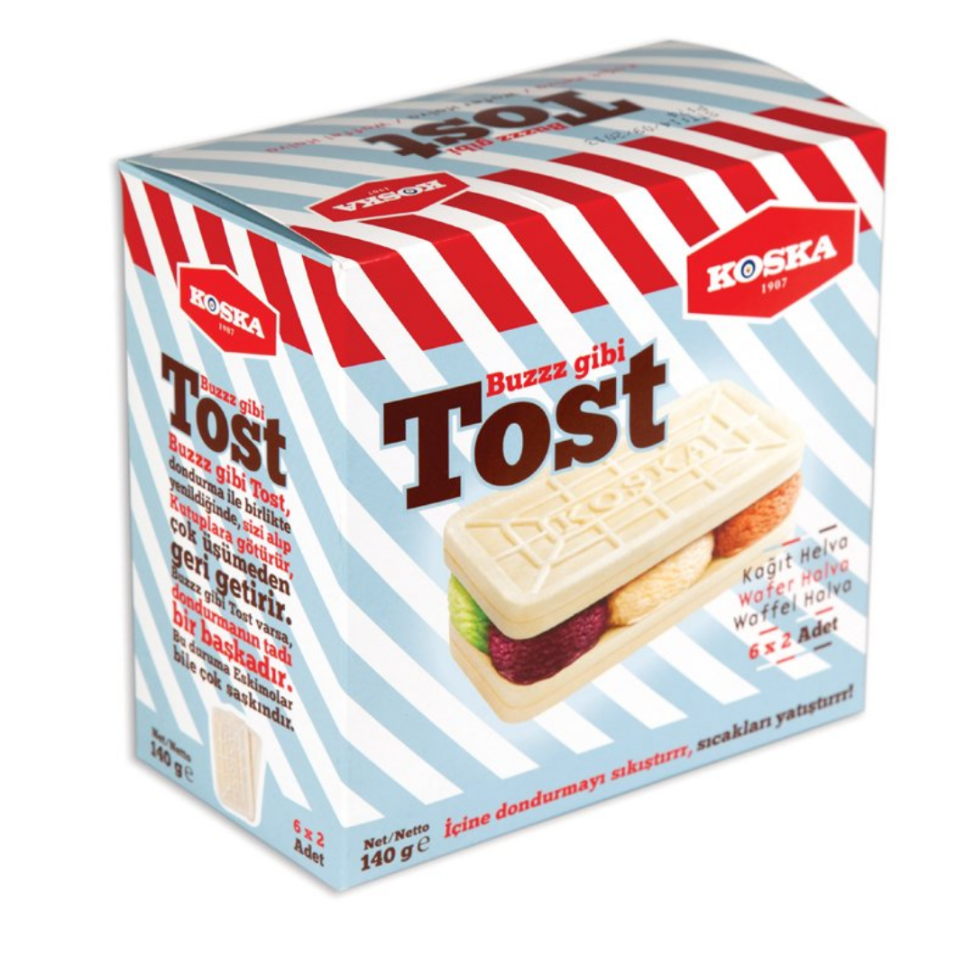 Koska Tost Kağıt Helva 140 Gr