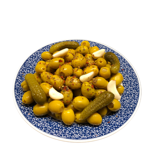 Limon Dolgulu Yeşil Zeytin Marinesi 700Gr