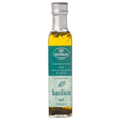 Olitalia GLUTENSİZ LAKTOZSUZ Sızma Zeytinyağı Fesleğenli 250 Ml