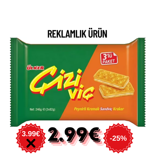 Ülker ÇiziViç 3X82Gr REKLAM