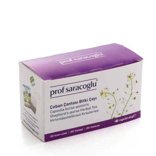 Prof. Saraçoğlu Çoban Çantası Bitki Çayı 20 POŞET X 1.3 Gr