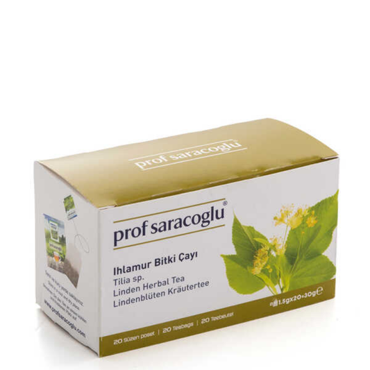 Prof. Saraçoğlu Ihlamur Bitki Çayı 20 POŞET X 1.5 Gr