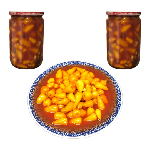 Soslu Körpe Biber Turşusu ± 650 Gr