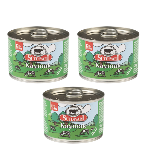 Sütdiyarı Kaymak ( 3 ADET ) 170 Gr