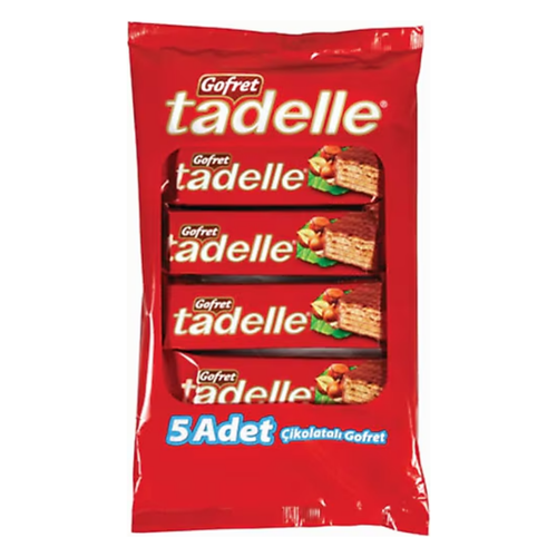 Tadelle Çikolatalı Gofret 5x28 Gr