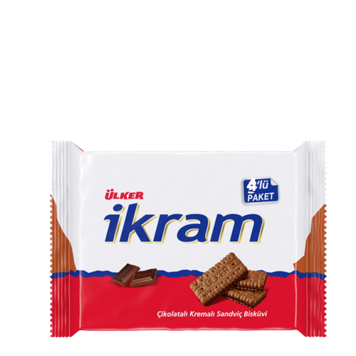 Ülker İkram Çikolatalı 4x84Gr