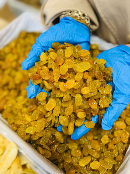 Kurutulmuş Sarı Jumbo Üzüm ( 400 Gram )