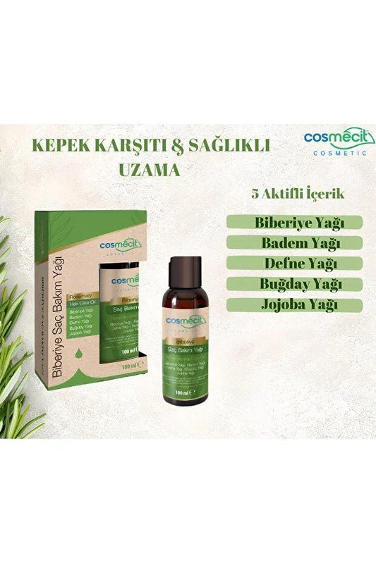 Biberiyeli Saç Bakım Yağı 100 Ml