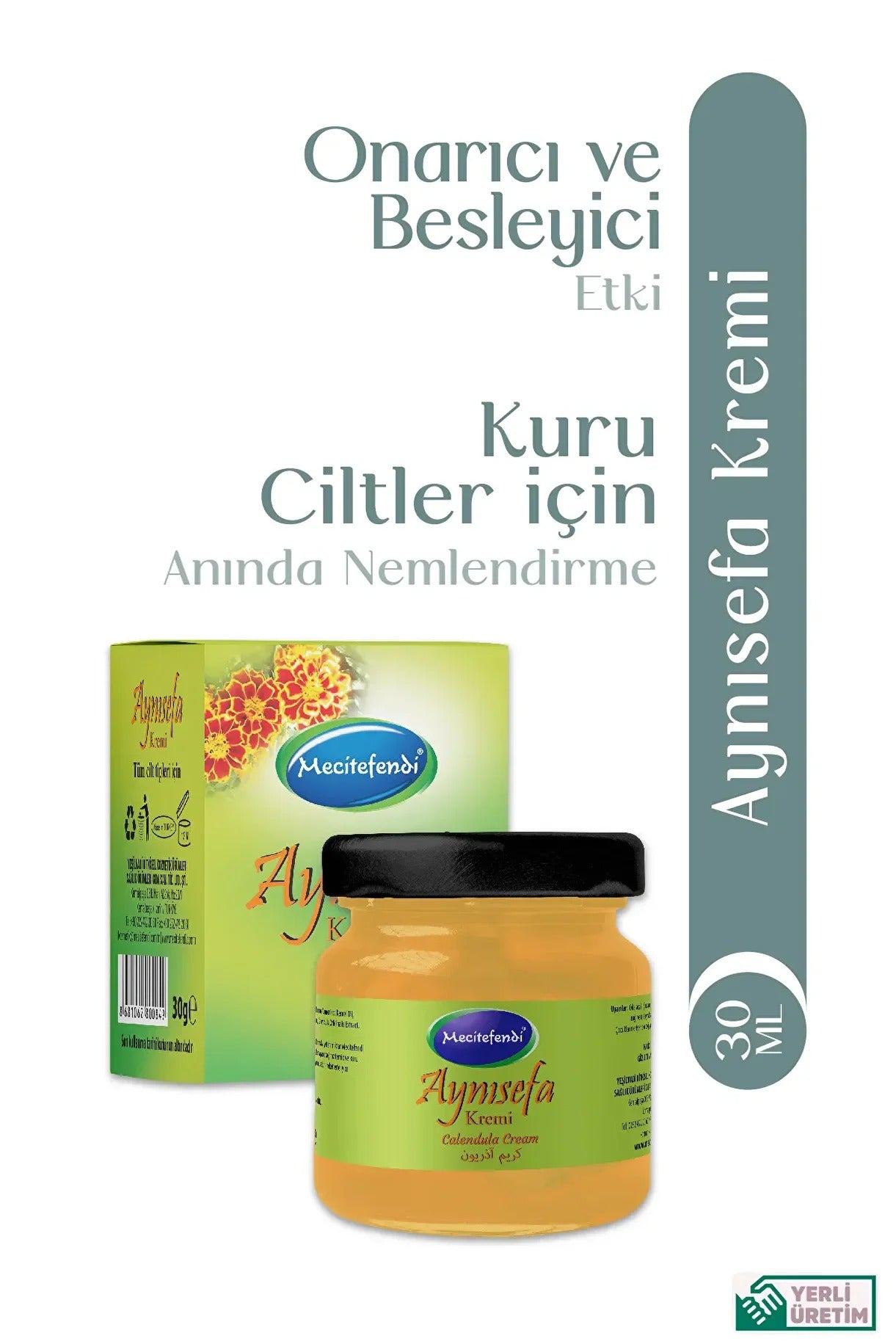 Doğal Nemlendiricili Aynısefa Kremi – 30 ml