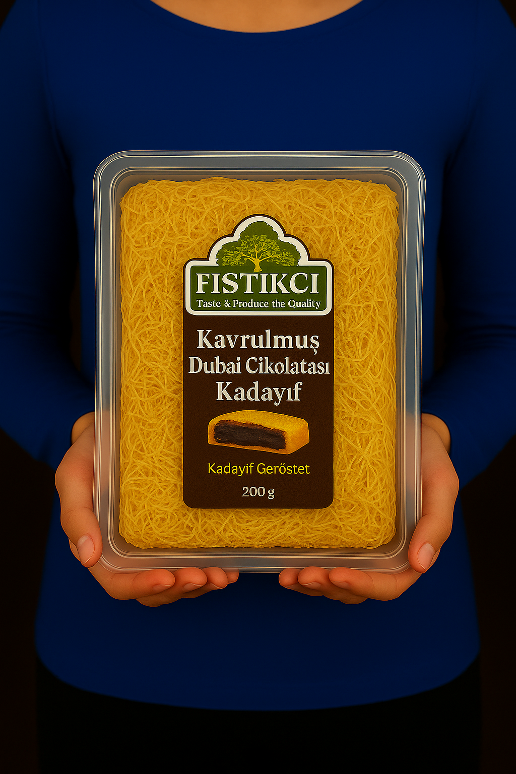 Fıstıkçı Dubai Çikolatası Kadayıfı 200gr