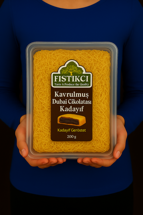 Fıstıkçı Dubai Çikolatası Kadayıfı 200gr