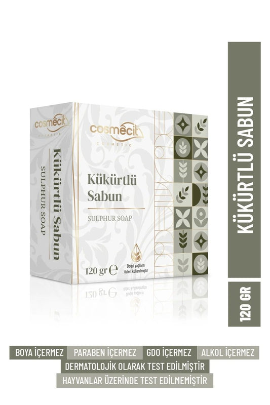 Kükürtlü Sabun 120 gr - Nazlikoy