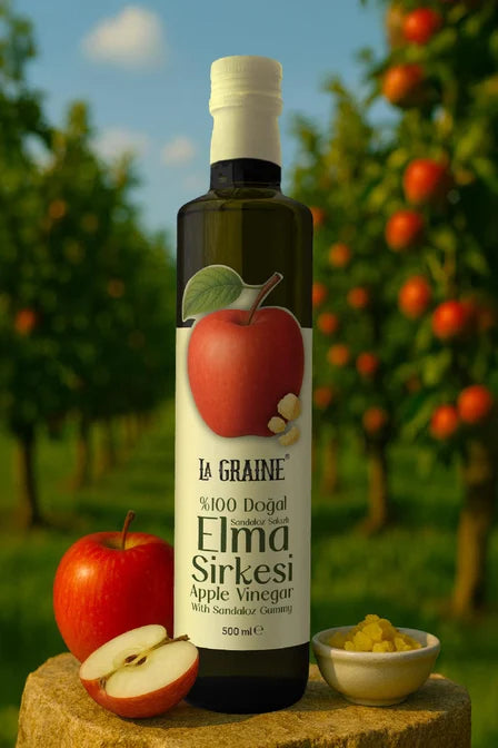Sandaloz Sakızlı Elma Sirkesi 500 Ml