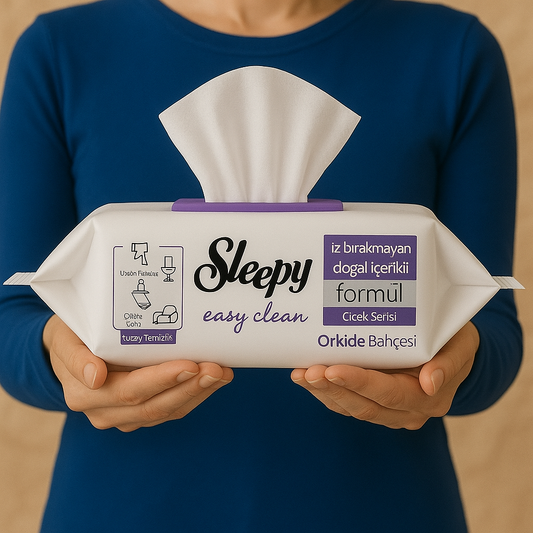 Sleepy Yüzey Temizlik Havlusu Orkide 100 Yaprak